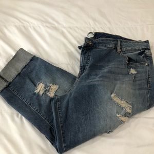 Torrid Distressed Boyfriend Jeans